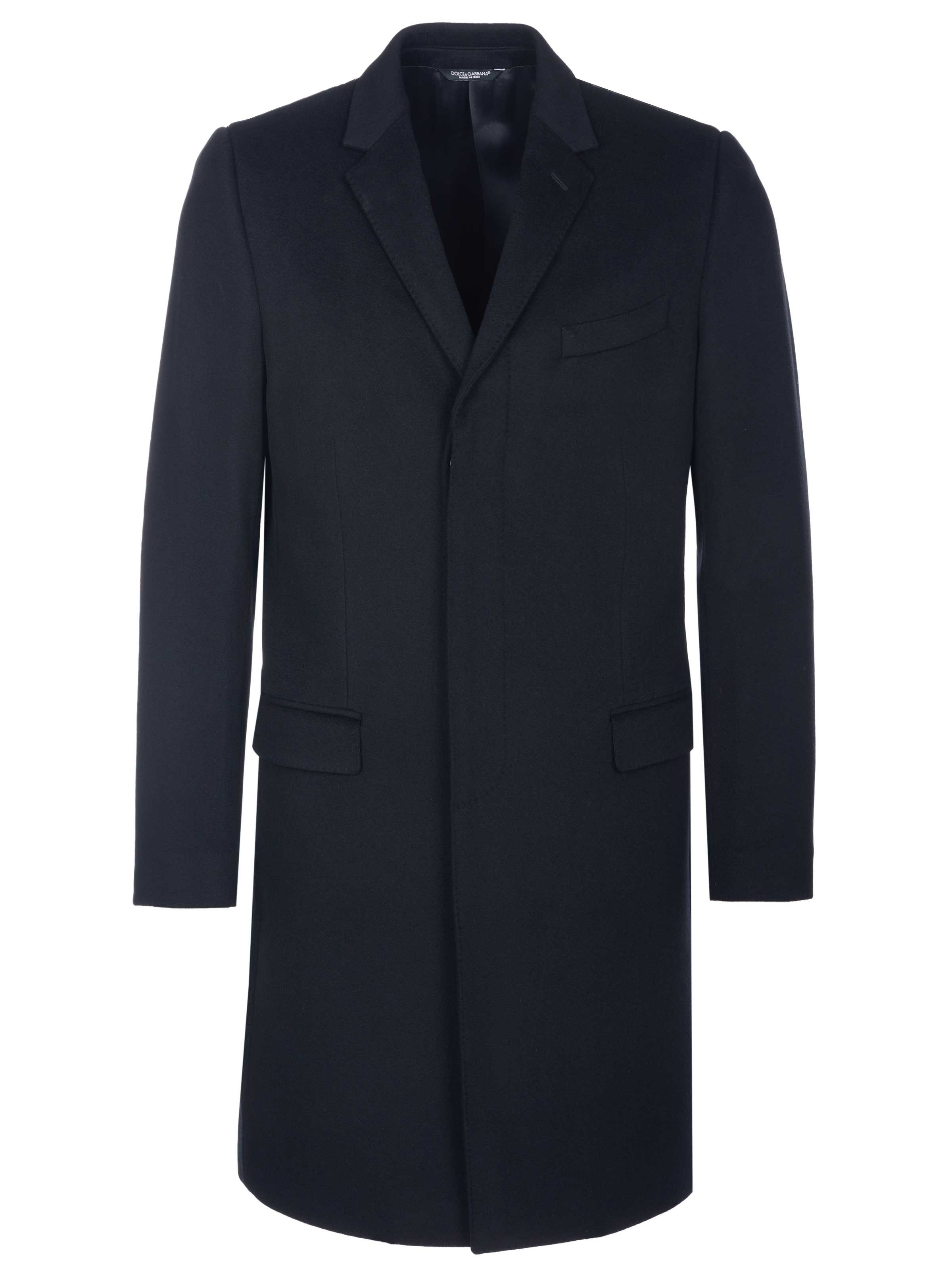 Dolce & Gabbana o1y0125 Coat in Midnight Blue Size US M / EU 48-50 / 2 - 1 Thumbnail