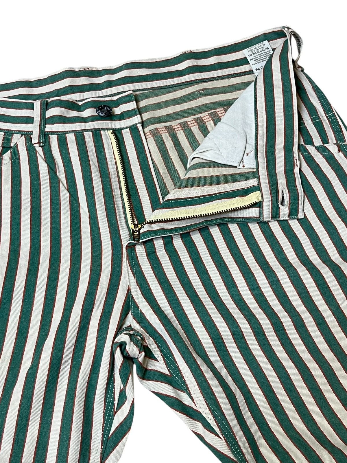 Japanese Brand GO TO HOLLYWOOD FITH CO.LTD WORKWEAR CARPENTER PRISON PANT Size US 35 - 11 Thumbnail