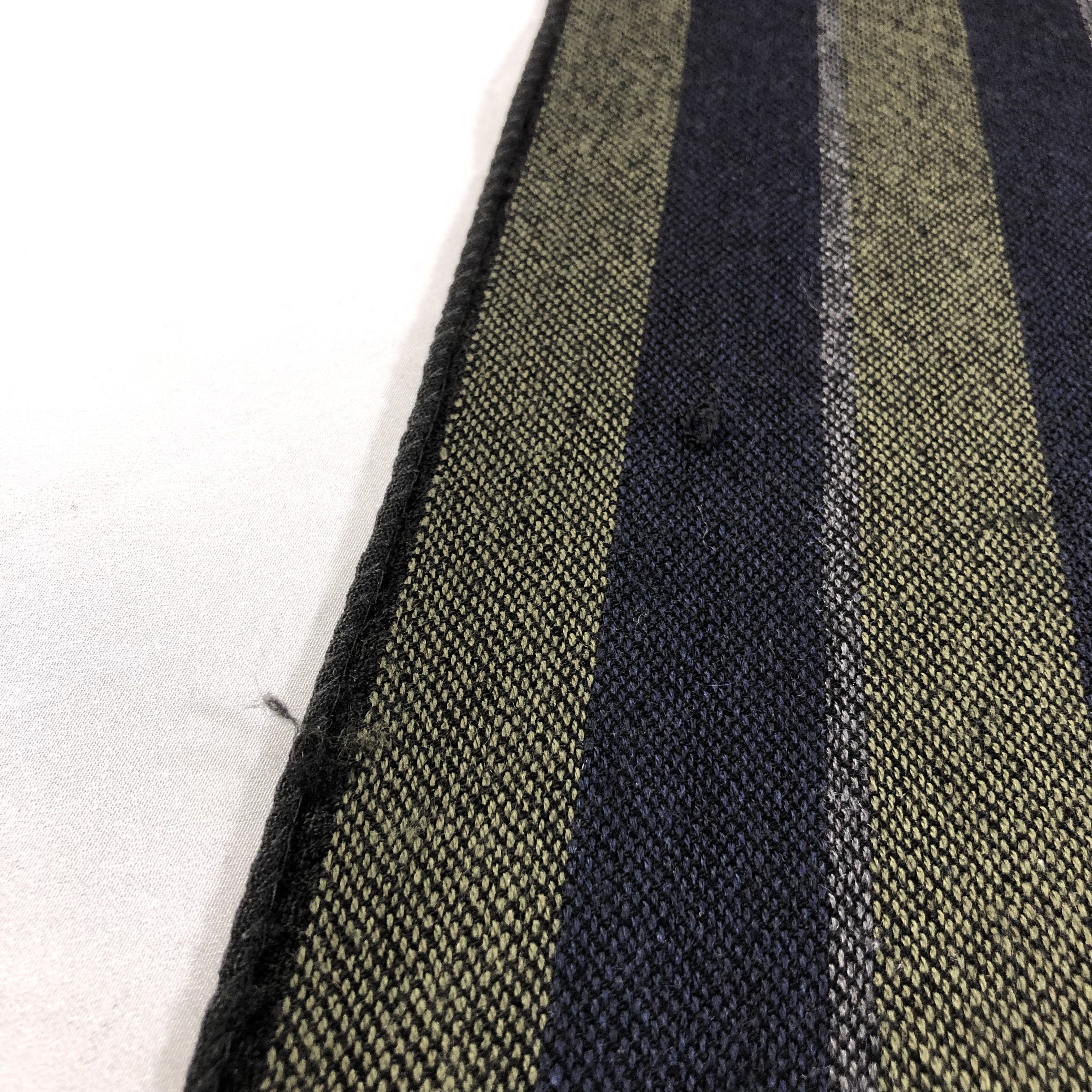 Vintage Cricket Striped Wool Scarf Muffler V1479 Size ONE SIZE - 12 Thumbnail