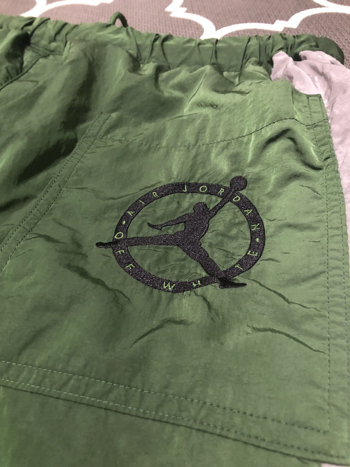 Jordan Brand × Off-White Off White x Jordan Shorts Green/Grey Size XL Size US 35 - 5 Thumbnail