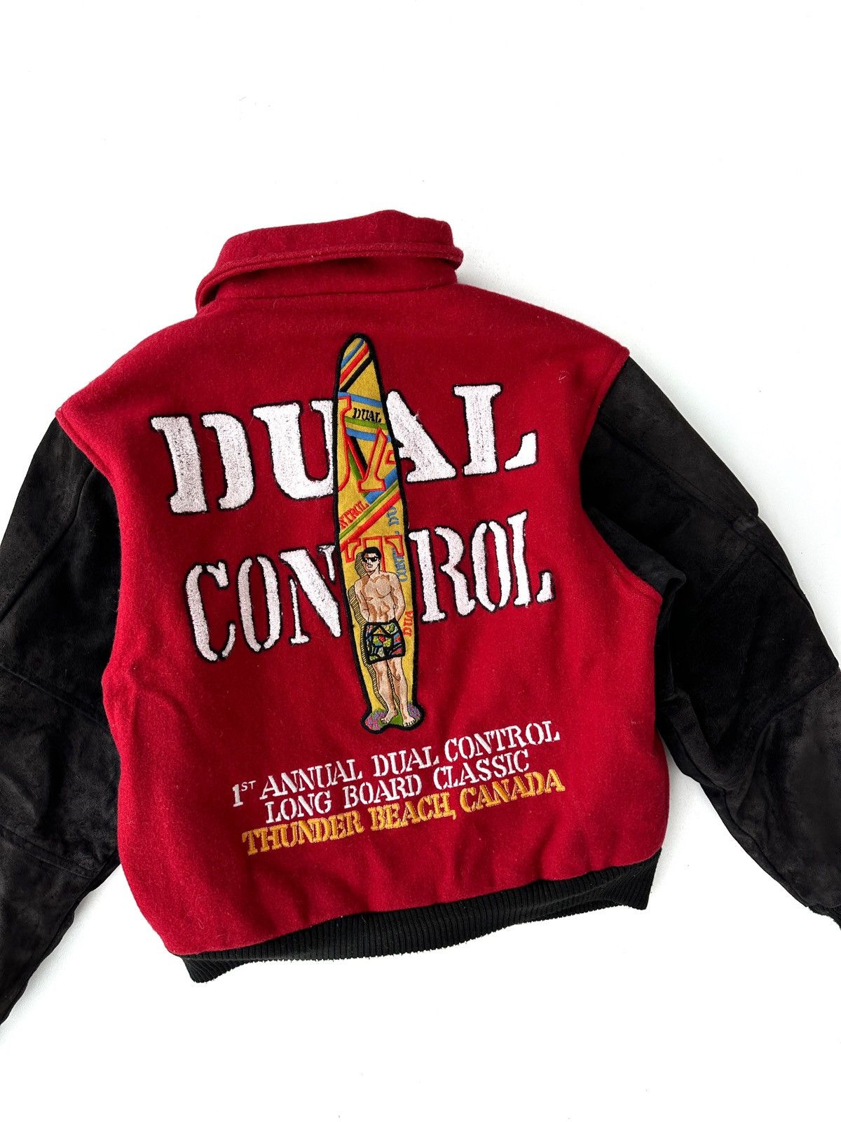 Other Vintage Dual Control Varsity Bomber Jacket Long Board Size US M / EU 48-50 / 2 - 6 Thumbnail