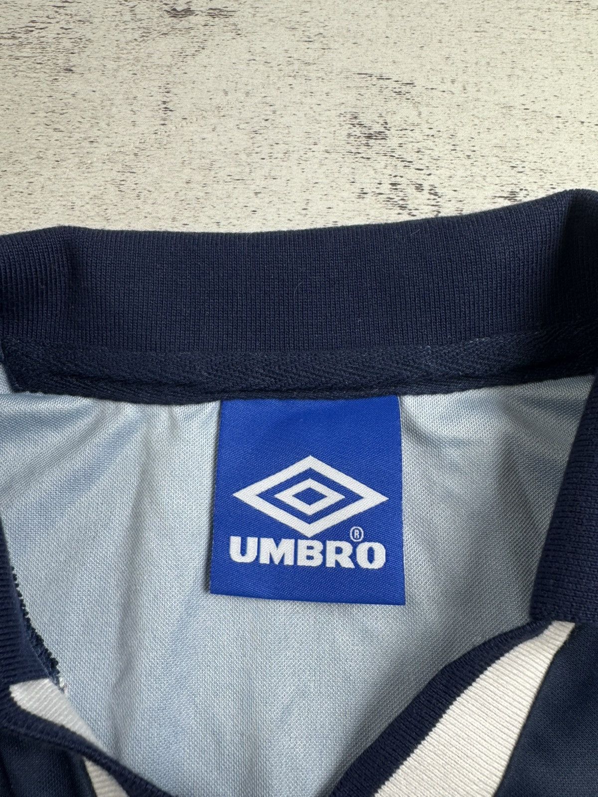 Umbro Tottenham HotSpur 1994 1995 Men’s Umbro Away Soccer Football Shirt Jersey Polo Size US M / EU 48-50 / 2 - 8 Thumbnail