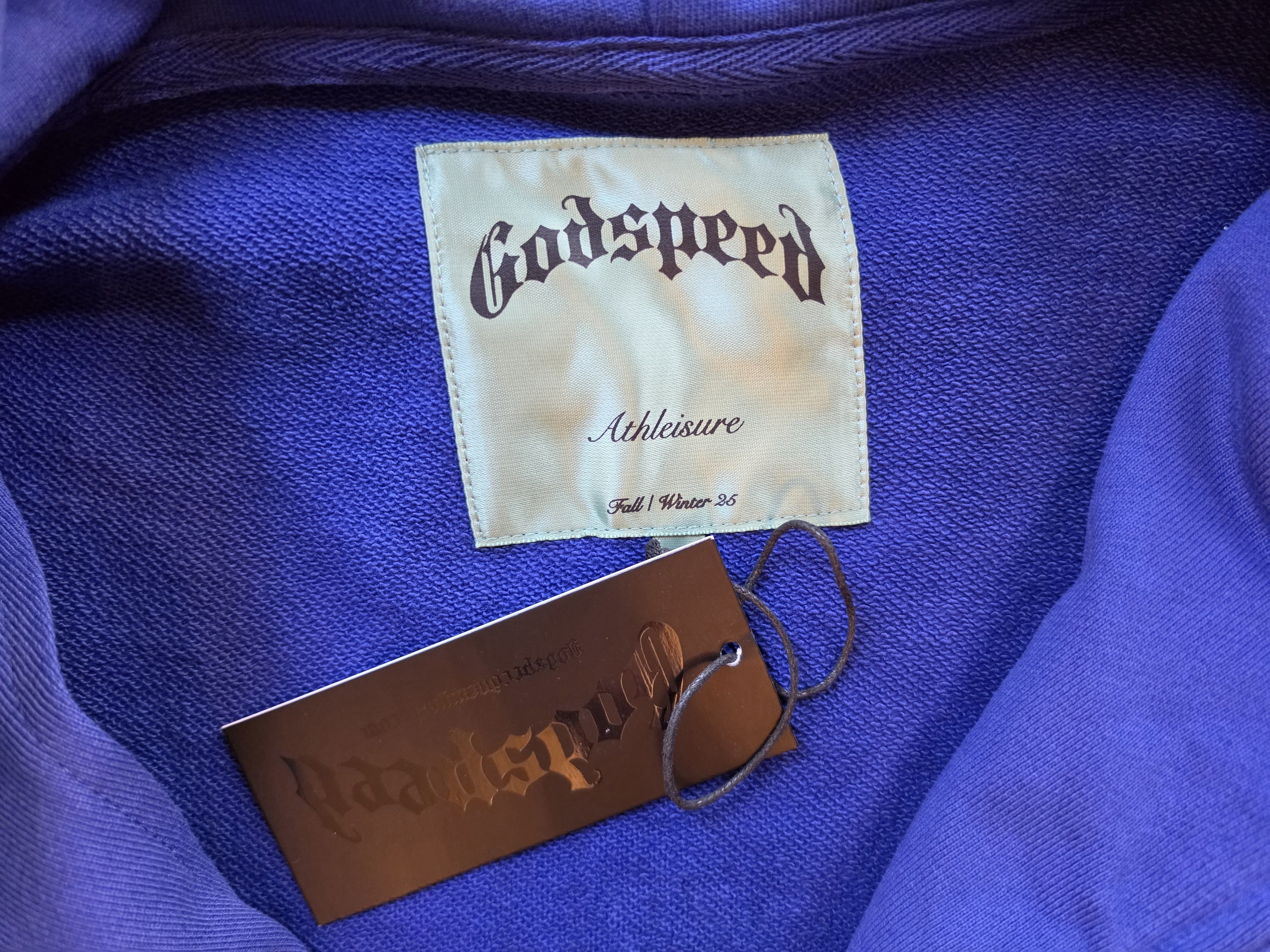 Godspeed Godspeed OG Logo Hoodie Blue/Yellow Size US M / EU 48-50 / 2 - 3 Thumbnail