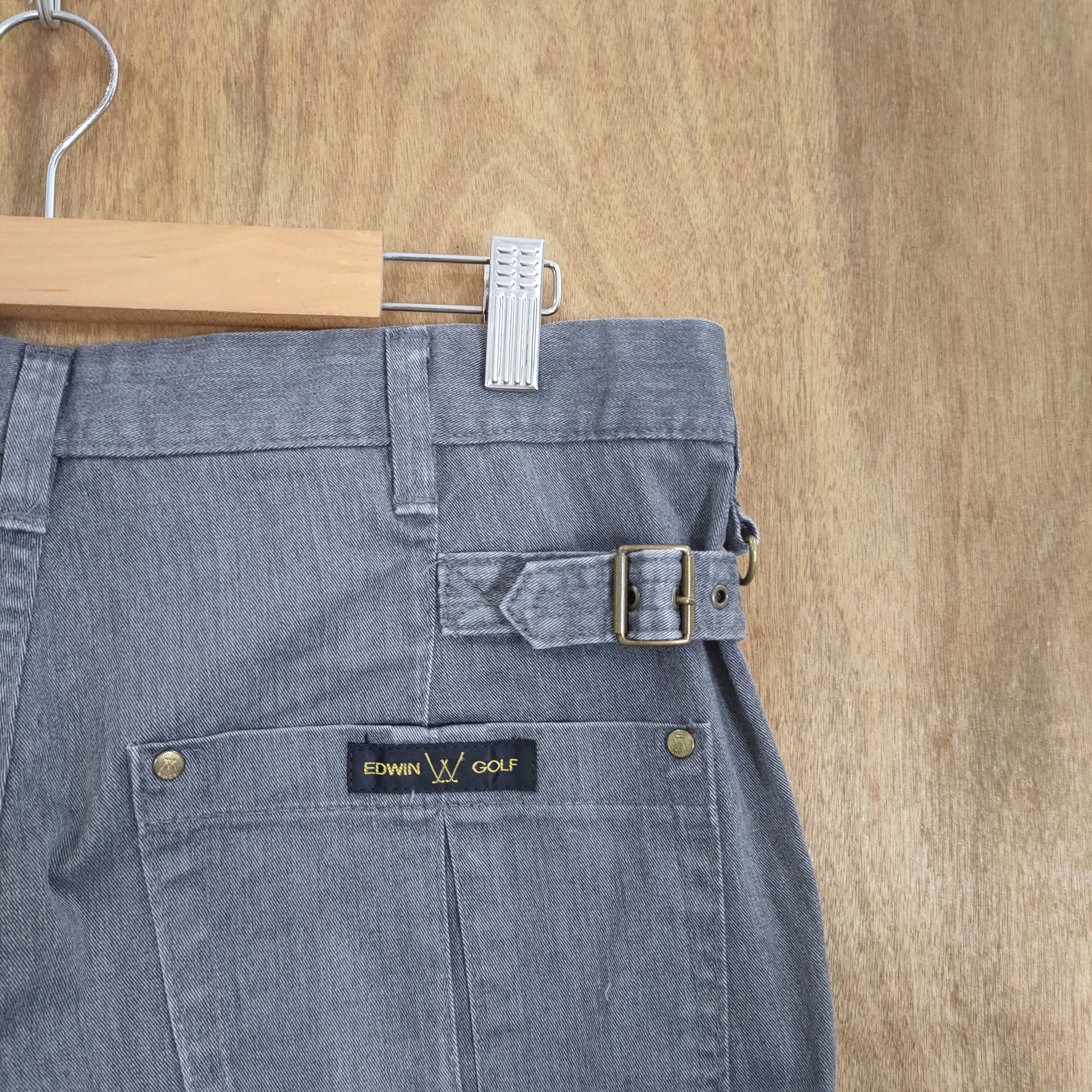 Edwin VINTAGE EDWIN GOLF FLARE CARGO PANTS Size US 32 / EU 48 - 10 Thumbnail
