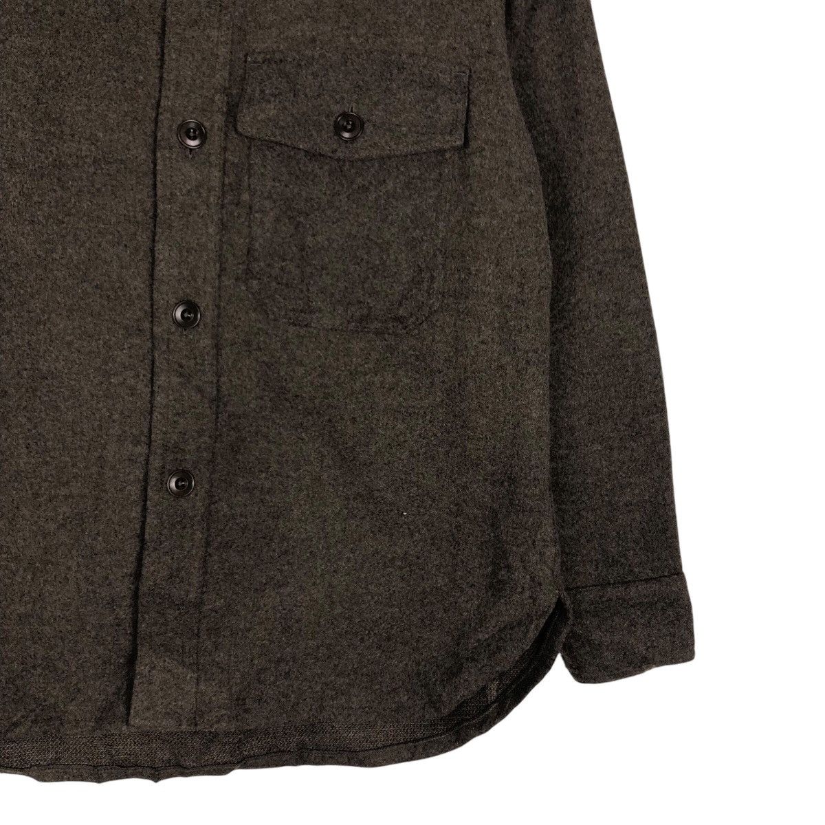 Uniqlo 📌Vintage Wool Shirt Jacket Button Uniqlo Size US S / EU 44-46 / 1 - 6 Thumbnail