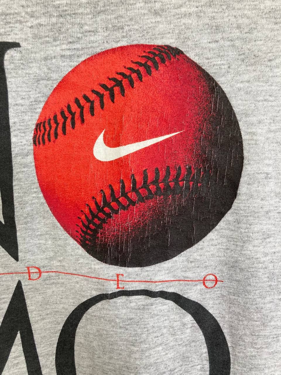 Vintage 90’s Nike Nomo Hideo Baseball Tee Size US L / EU 52-54 / 3 - 5 Thumbnail