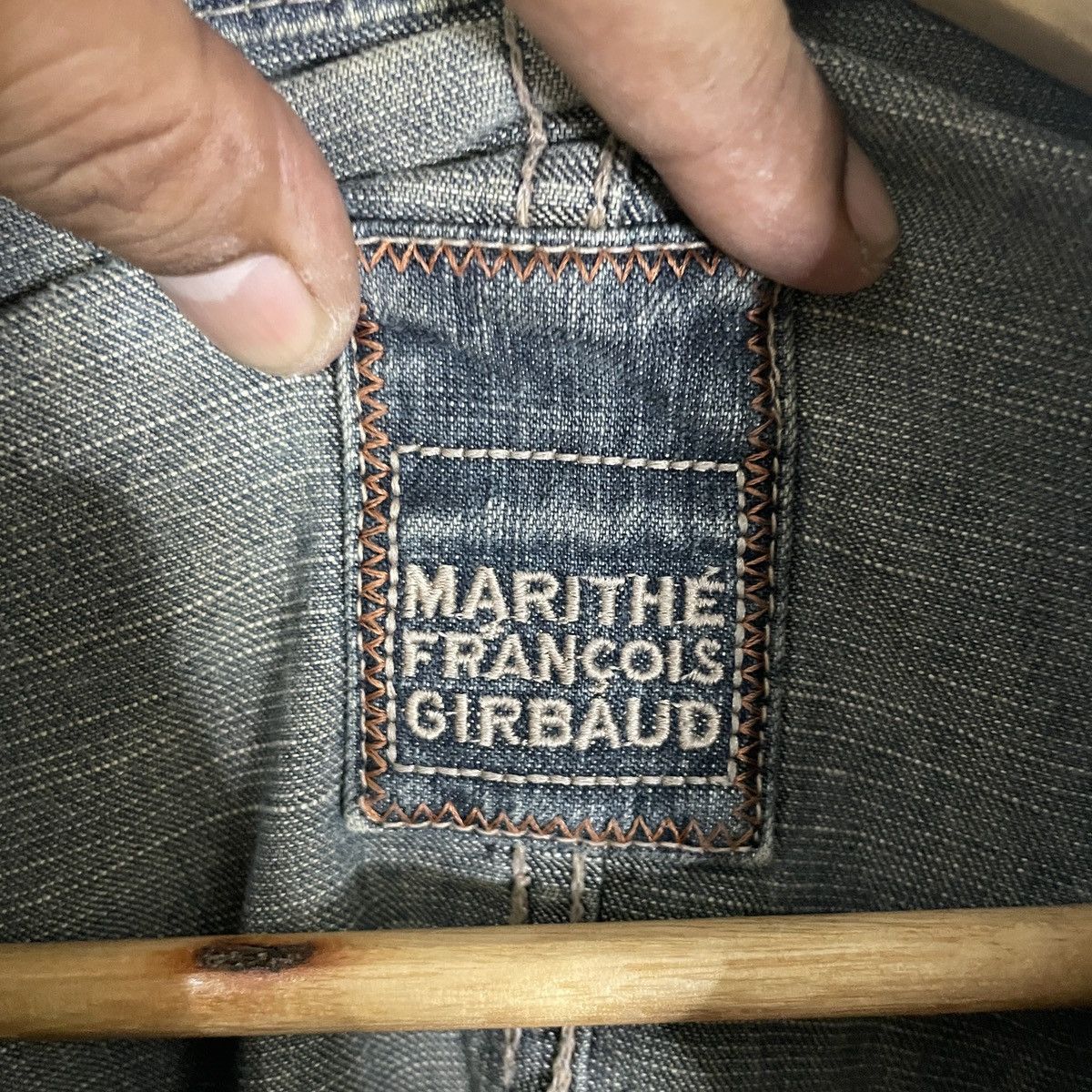 Marithe + Francois Girbaud Vintage Marithe Fancois Girboud Denim Jacket Size M / US 6-8 / IT 42-44 - 7 Thumbnail