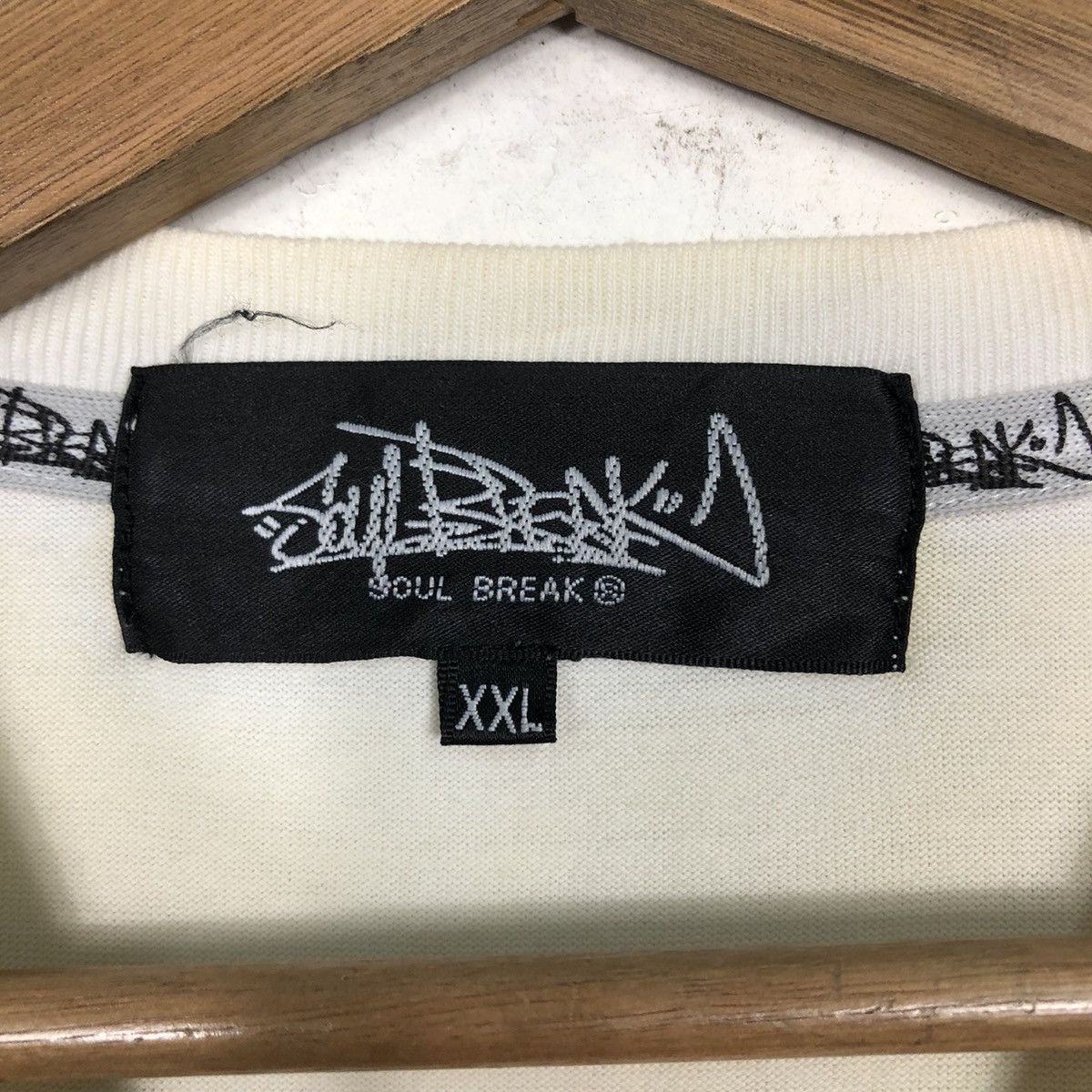 Japanese Brand 📌Vintage Long Sleeve Shirt Soul Break Punk Size US XXL / EU 58 / 5 - 17 Thumbnail