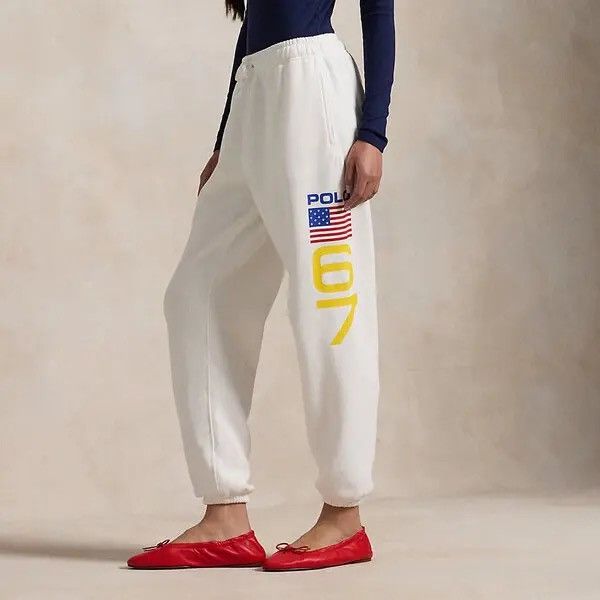 Polo Ralph Lauren Polo Ralph Lauren Flag Logo Fleece Sweatpant Size Small Size 28" / US 6 / IT 42 - 1 Thumbnail