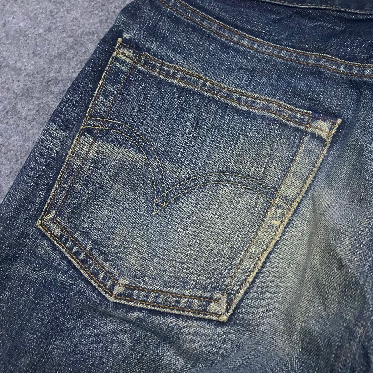 Levi's 💥Best Offer💥Vintage 90s Levis Distressed Kurt Cobain Style Size US 32 / EU 48 - 7 Thumbnail