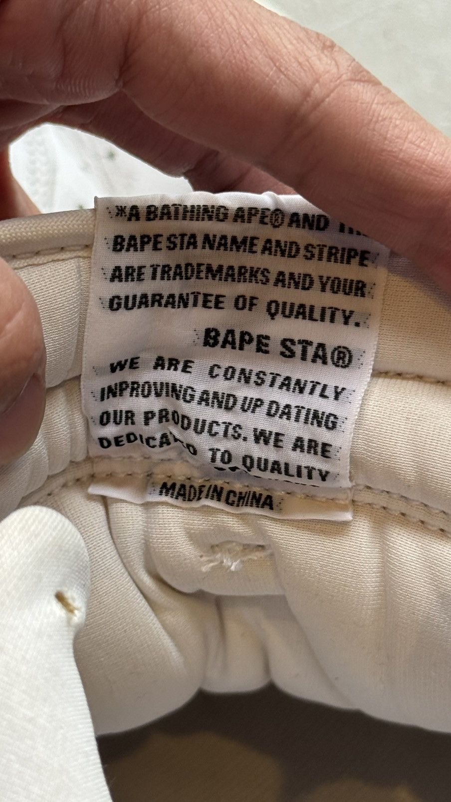 Bape Rare 2002 A Bathing Ape Green Camo White Leather Mid Bapesta Size US 8.5 / EU 41-42 - 12 Thumbnail