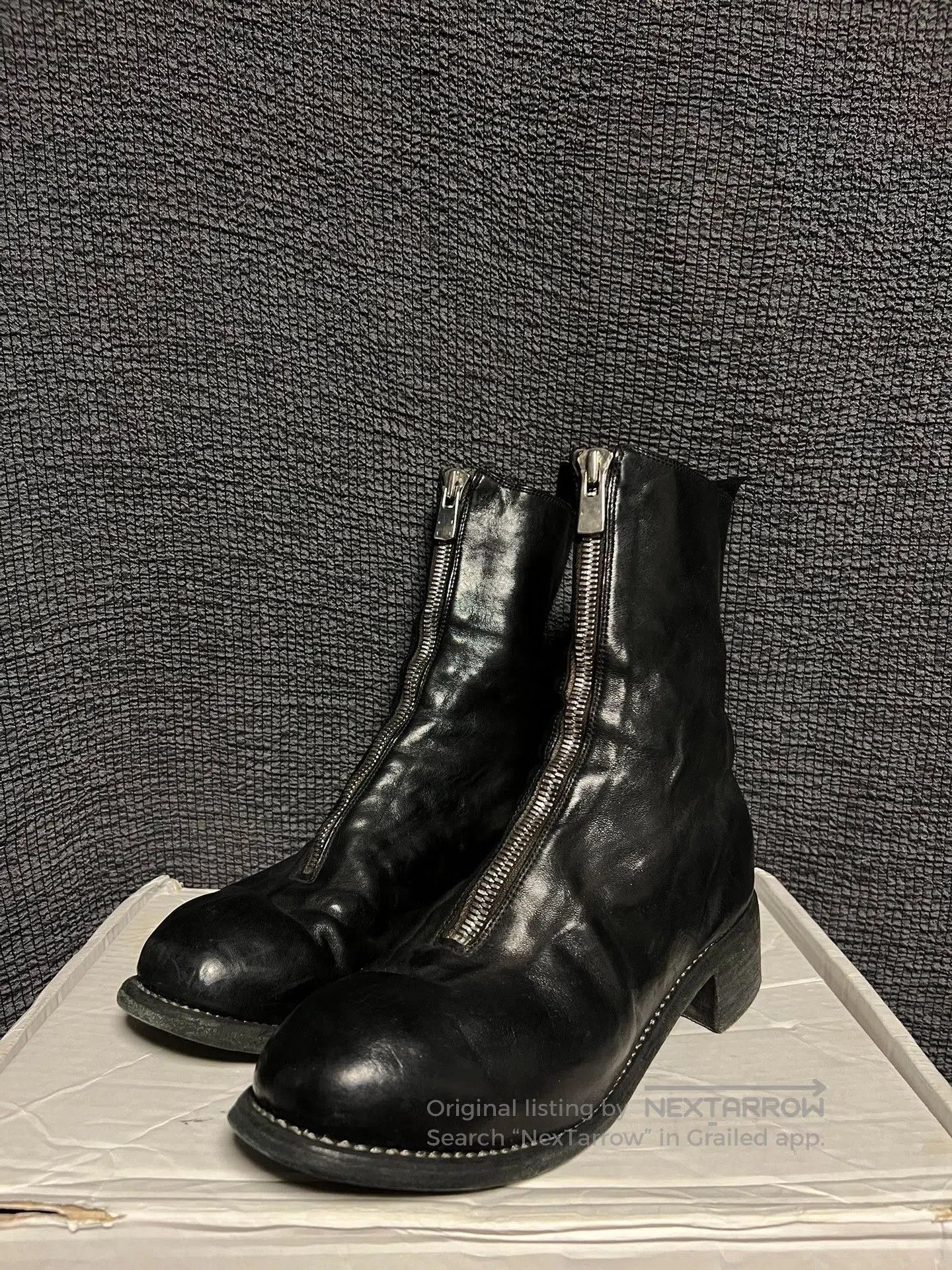Guidi guidipl2 black high. Size US 6 / EU 39 - 3 Thumbnail