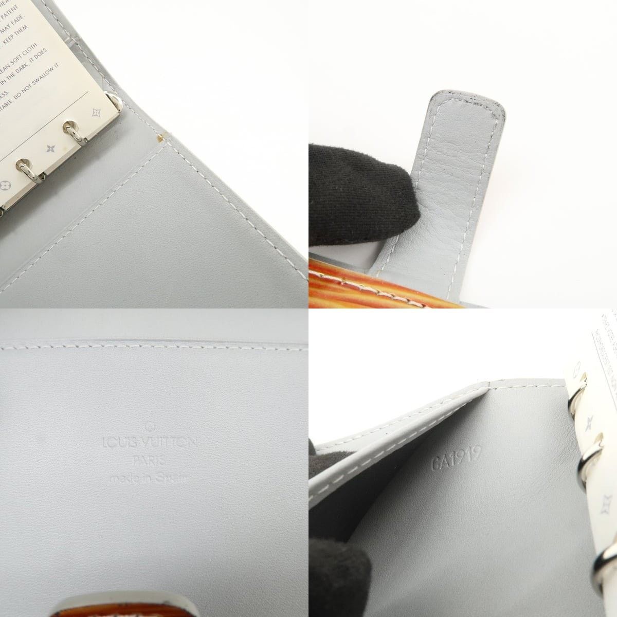 Louis Vuitton Louis Vuitton Epi Agenda PM Planner Leather Orange Size ONE SIZE - 7 Thumbnail