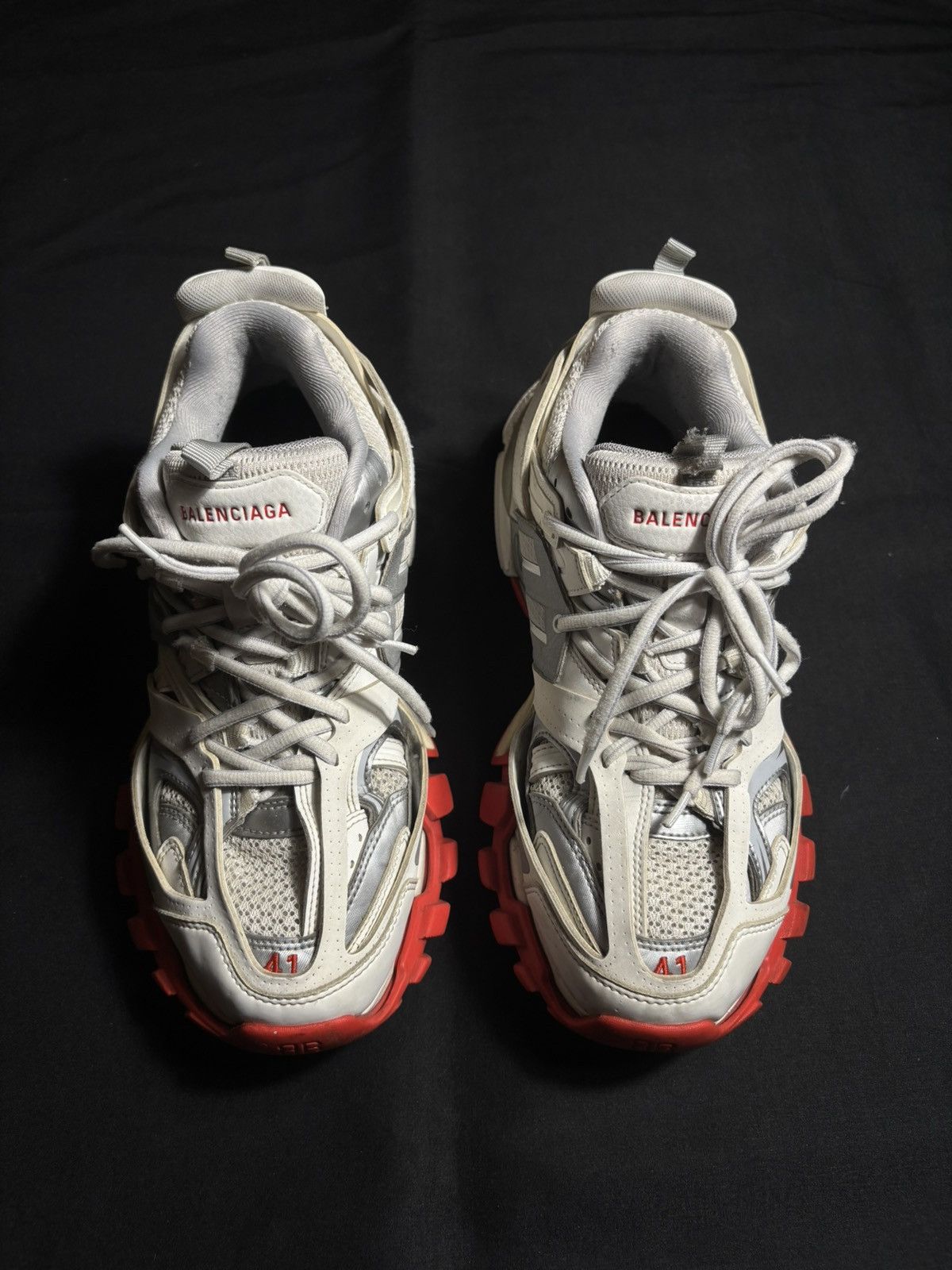 Balenciaga Balenciaga Track Sneaker White/Orange 41 Size US 8 / EU 41 - 2 Thumbnail