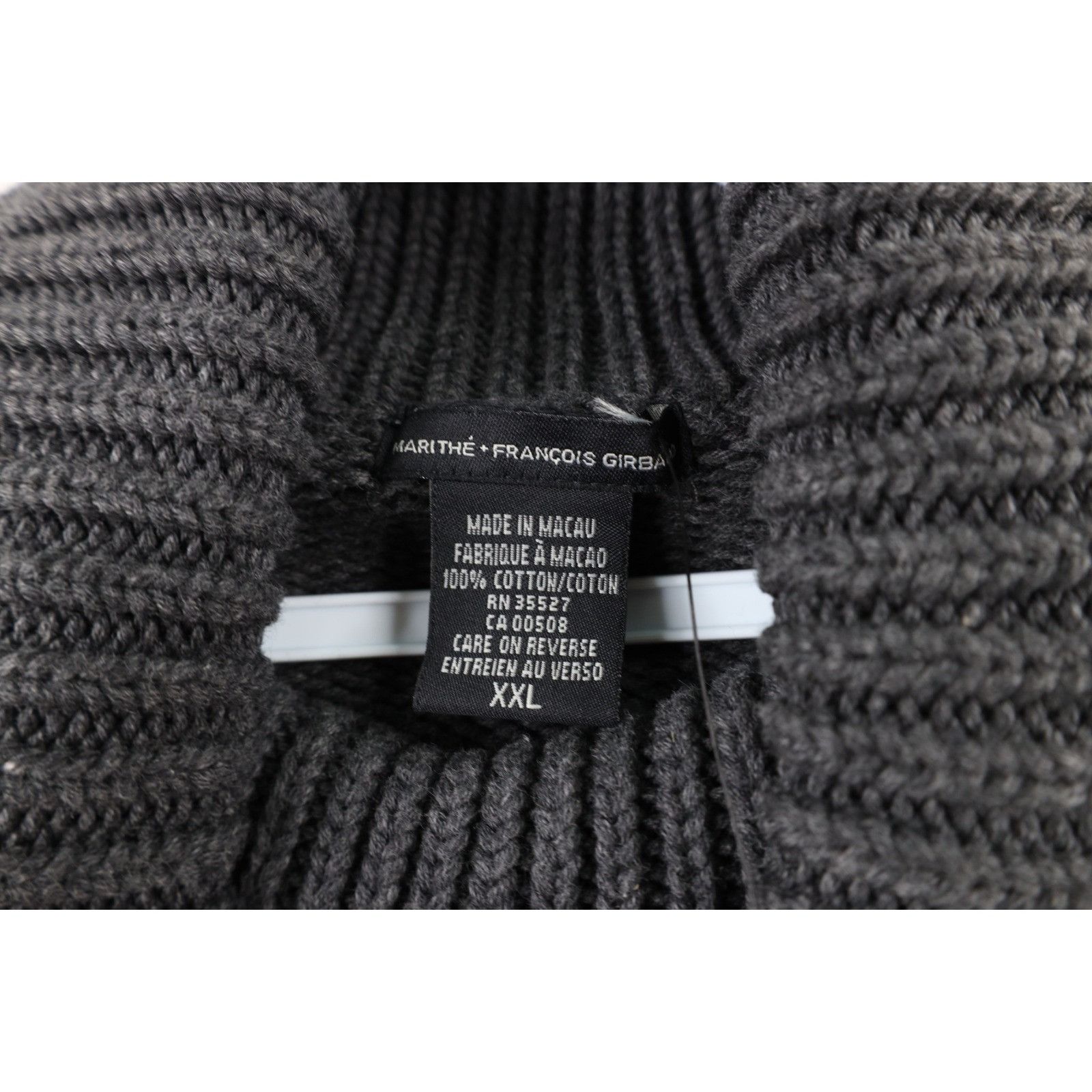 Marithe + Francois Girbaud × Vintage NOS Vintage 90s Marithe Francois Girbaud Turtleneck Sweater Size US XXL / EU 58 / 5 - 6 Thumbnail