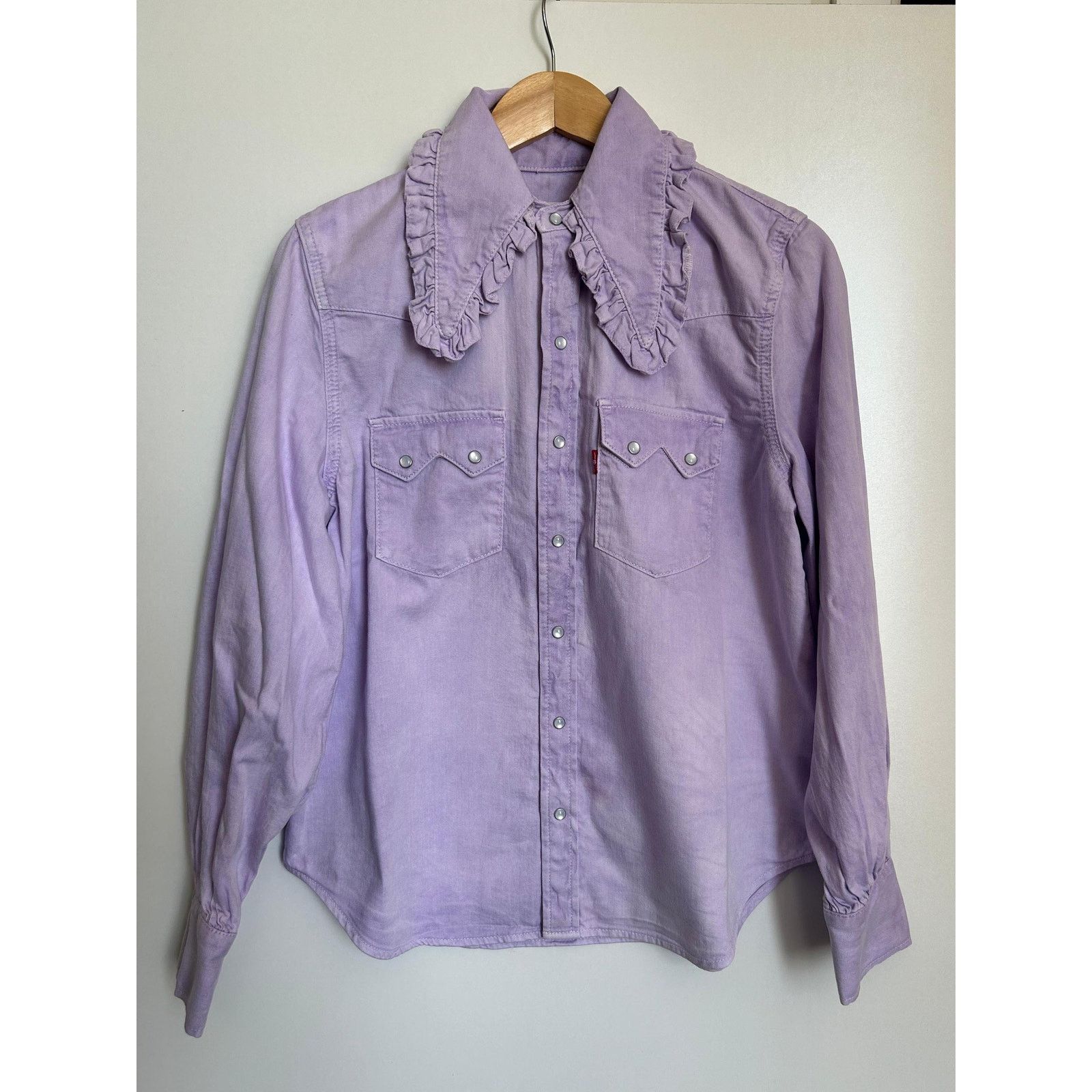 Levi's Vintage Clothing Levi's x Ganni Upcycled Western Shirt - Limited Edition Rare Size US S / EU 44-46 / 1 - 2 Thumbnail