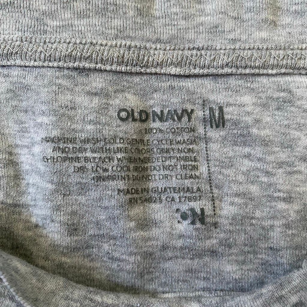 Old Navy Old Navy women M 100% cotton 3/4 sleeve boatneck shirt grey Size M / US 6-8 / IT 42-44 - 7 Thumbnail