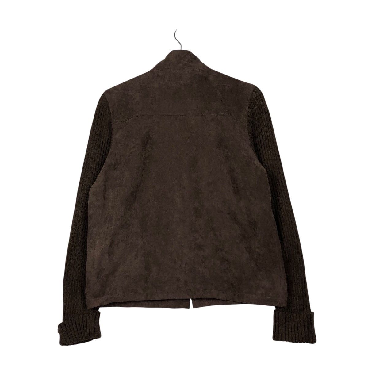 Japanese Brand 📌Vintage Cropped Biker Suede Leather Jacket Blanket Westwin Size US L / EU 52-54 / 3 - 9 Thumbnail