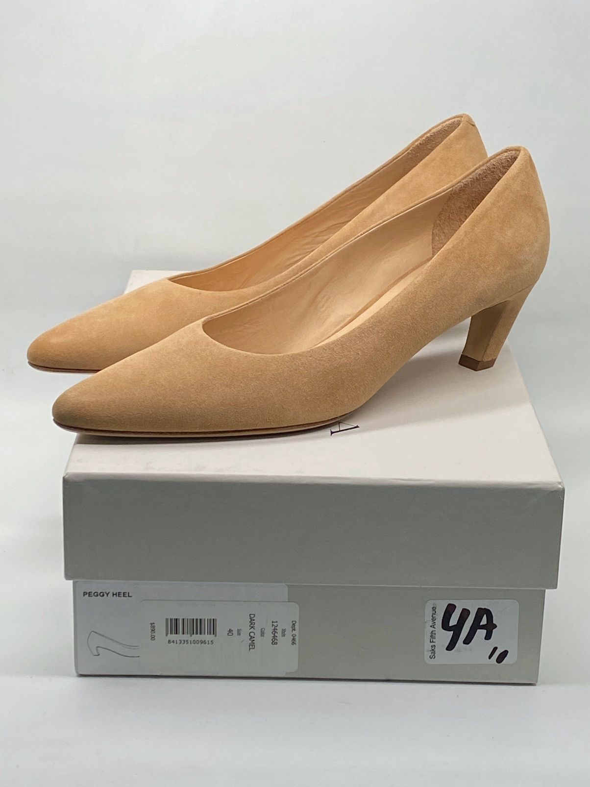 Gabriela Hearst Gabriela Hearst Peggy 50MM Suede Pumps size 40 Size US 10 / IT 40 - 11 Thumbnail