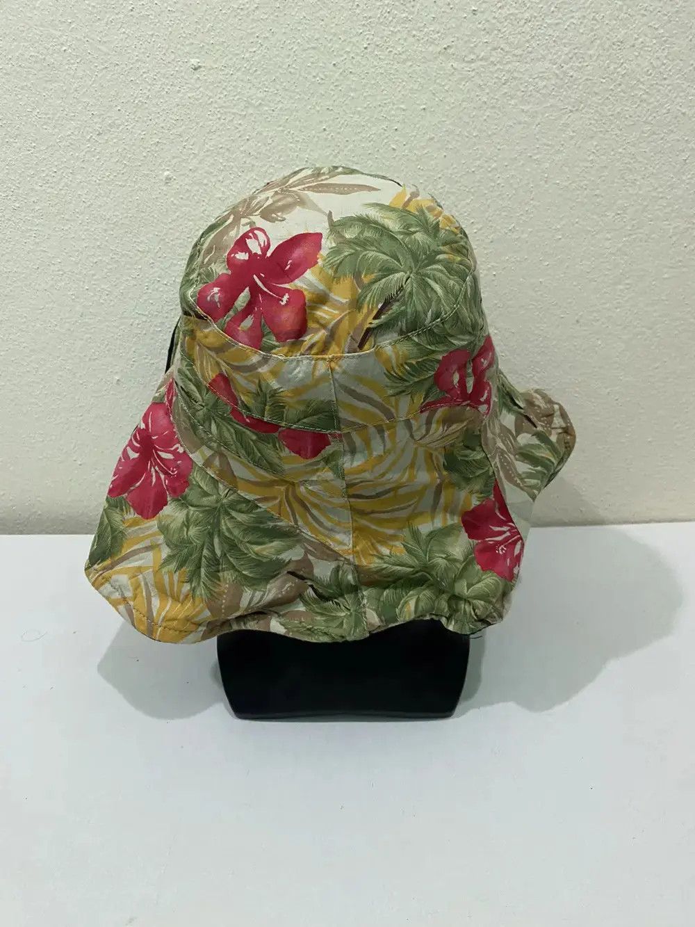 Japanese Brand × Vintage Japanese Brand Hawaii Overprint Bucket Hat Size ONE SIZE - 4 Thumbnail