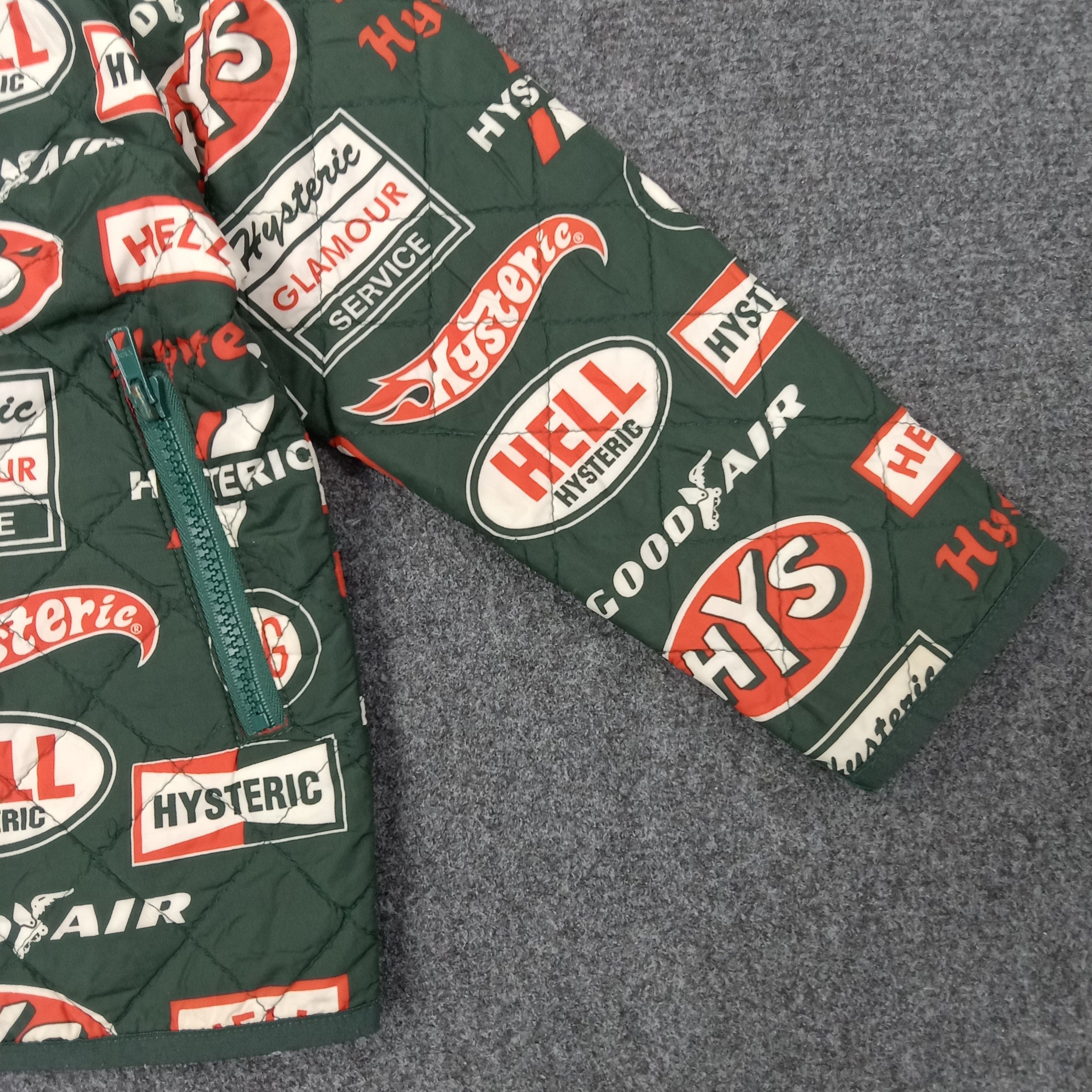 Hysteric Glamour Hysteric Glamour Japanese Racing Art Kids Jacket C239N58 Size US XXS / EU 40 - 2 Thumbnail