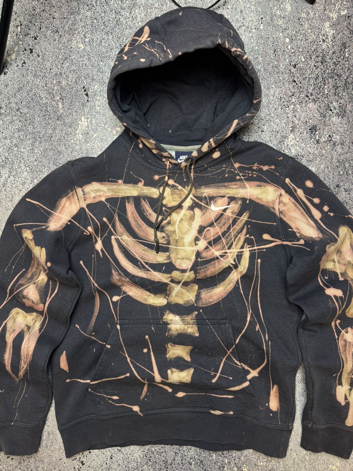 Nike CRAZY CUSTOM NIKE SKELETON HOODIE Size US S / EU 44-46 / 1 - 5 Thumbnail