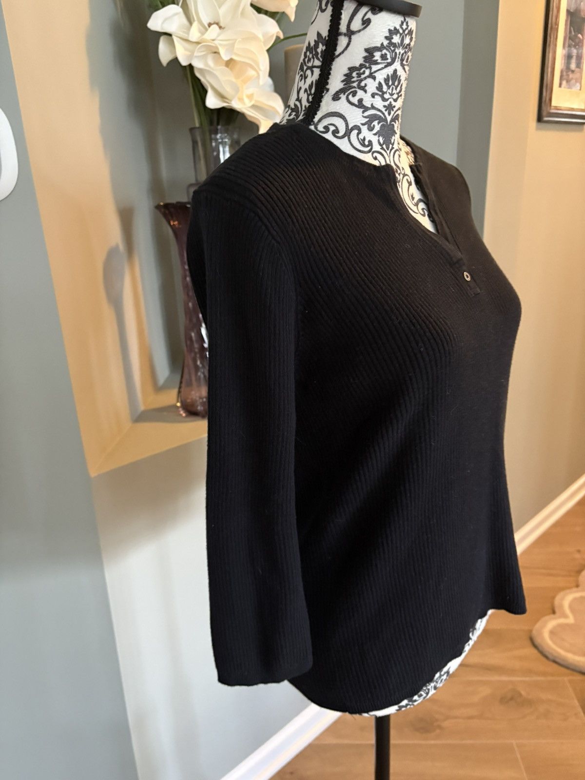 Nautica Nautica black 3/4 sleeve sweater Size M / US 6-8 / IT 42-44 - 5 Thumbnail