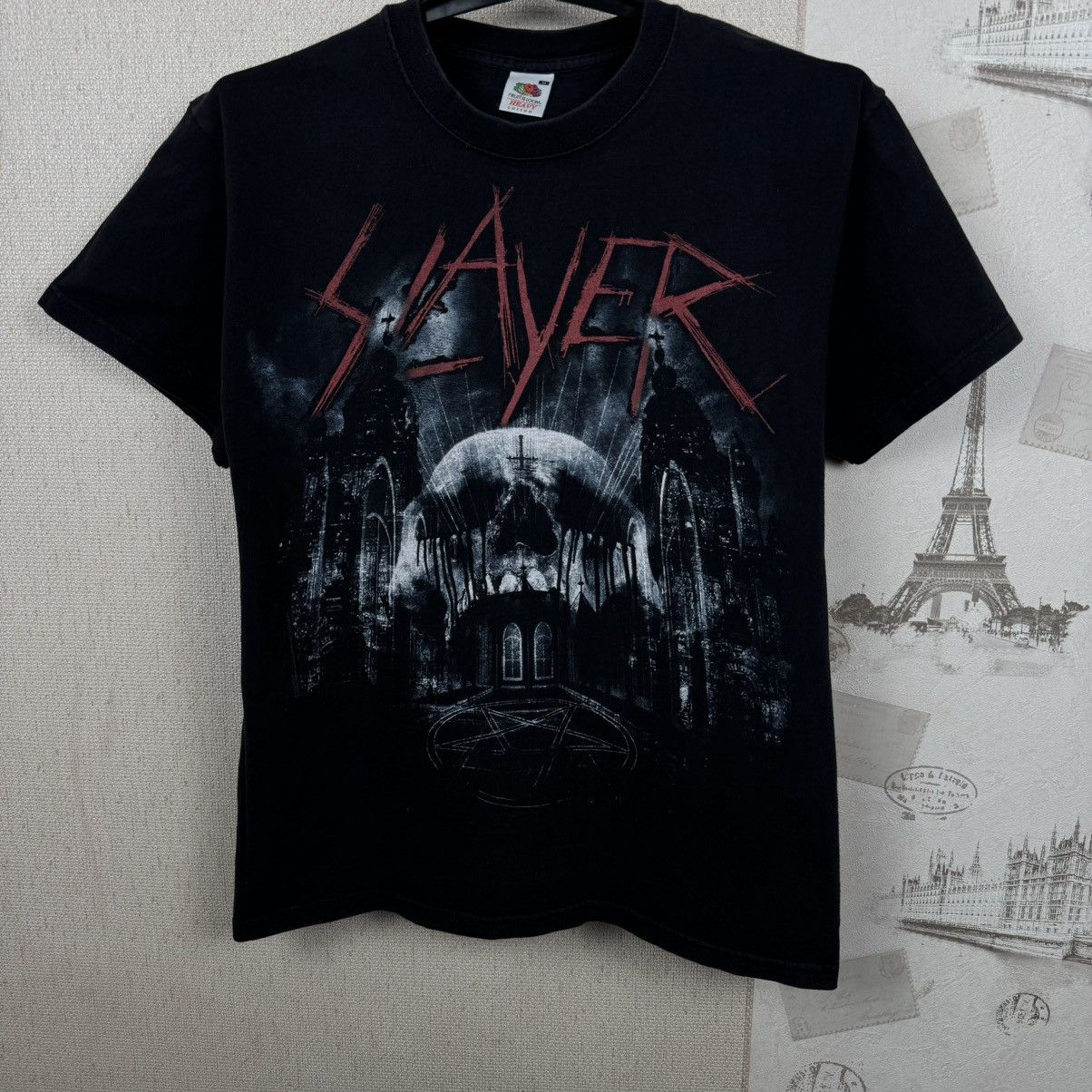 Slayer Vintage Slayer T shirt Rock Black 00s Sz M Band Merch Music Size US M / EU 48-50 / 2 - 6 Thumbnail