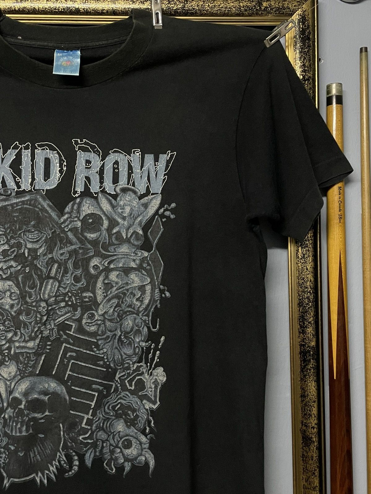 Band Tees Vintage 90s Original Skid Row Subhuman Race Track Album Tee Size US M / EU 48-50 / 2 - 4 Thumbnail