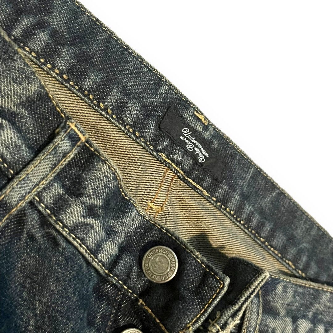 Jun Takahashi Undercover 68 Blue Yarn Denim Size 4 Size US 34 / EU 50 - 4 Thumbnail