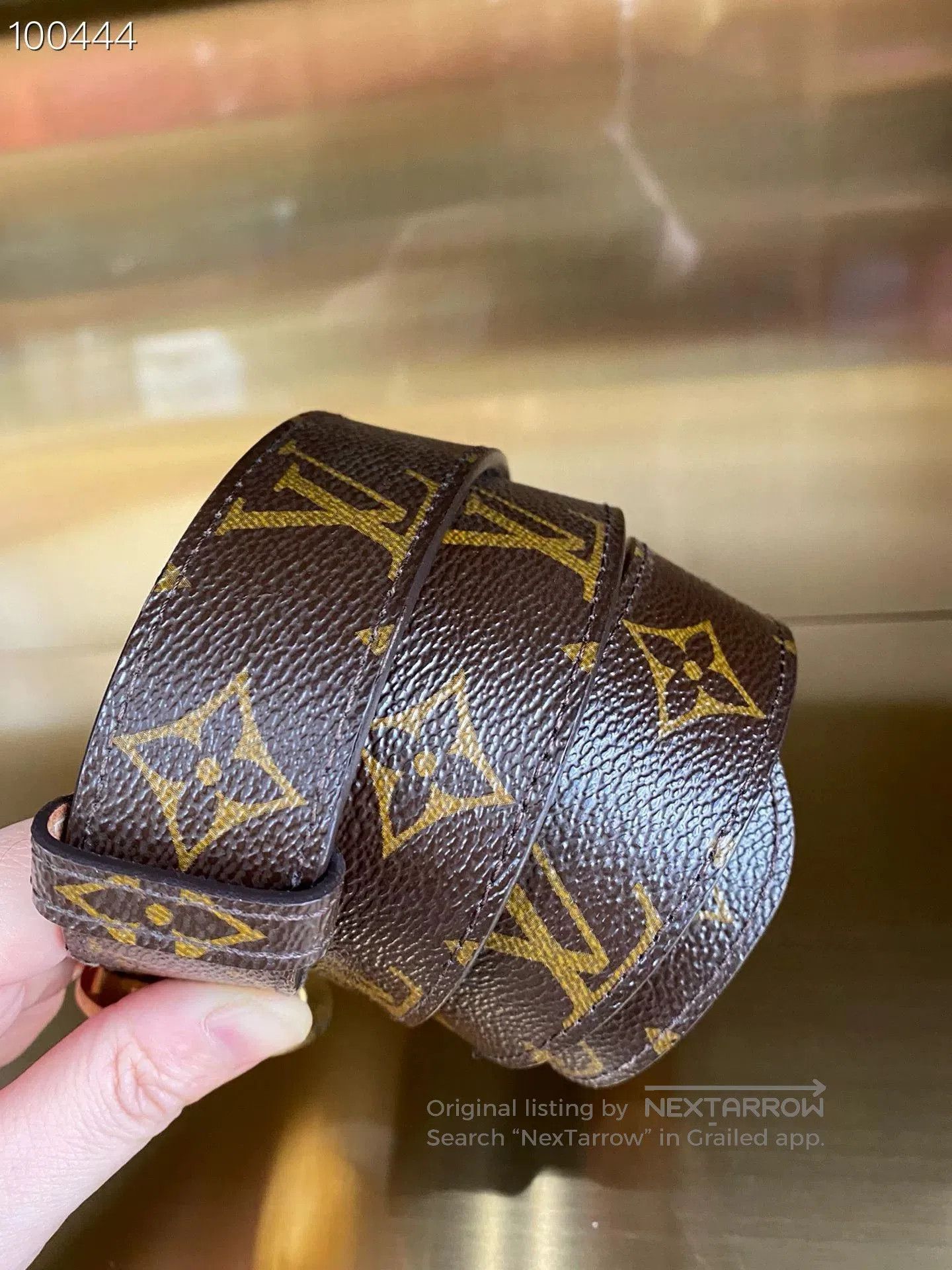 Louis Vuitton Louis Vuitton Women's Monogram Belt. Size ONE SIZE - 2 Thumbnail