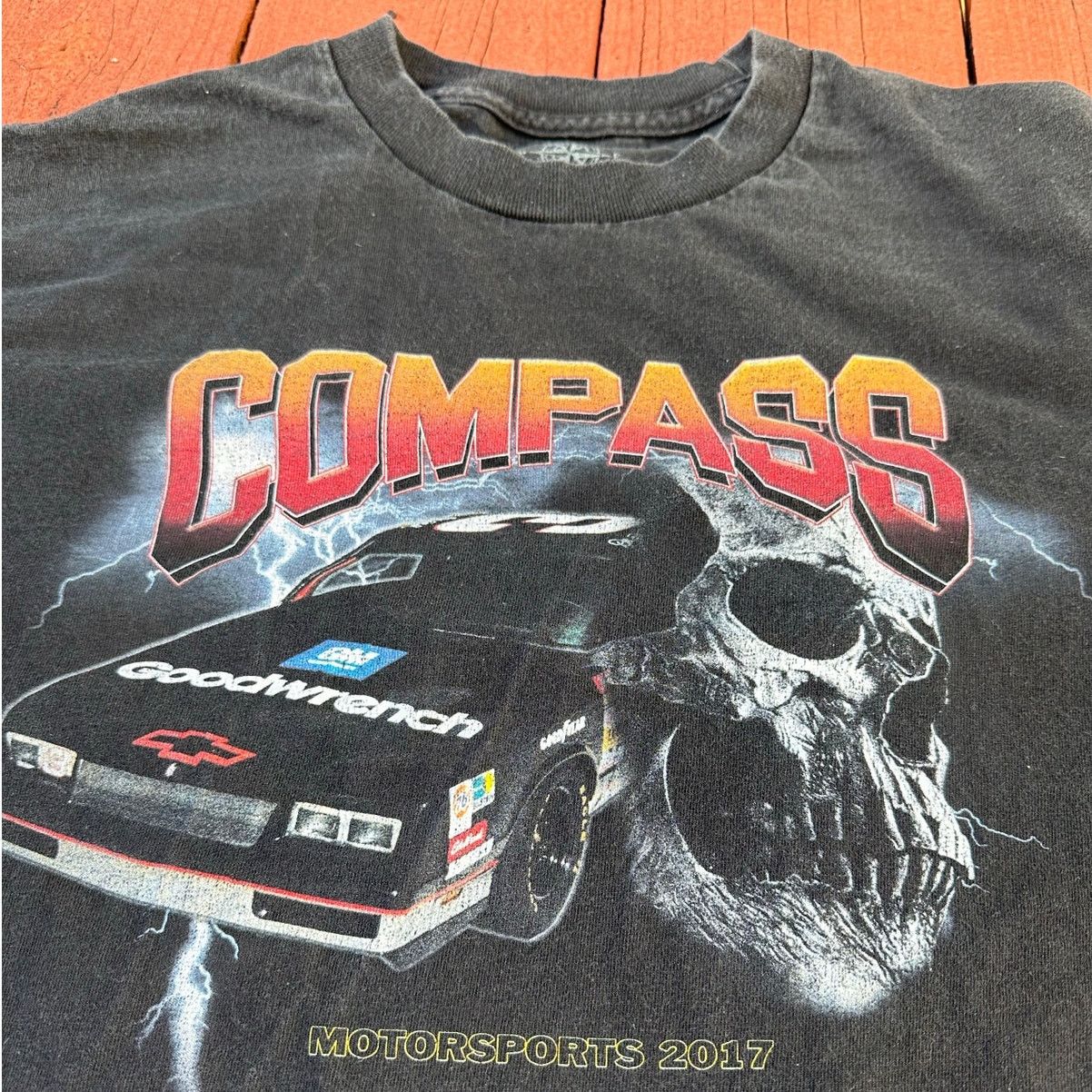 Other Compass Motorsports 2017 Men's Medium Graphic Tee!! Size US M / EU 48-50 / 2 - 1 Thumbnail