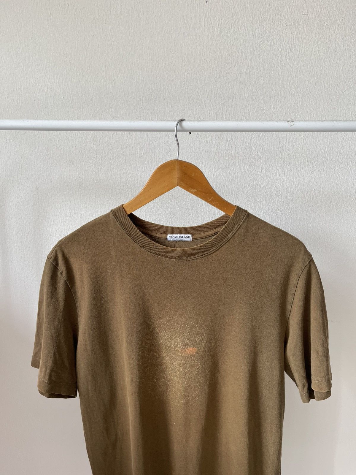 Stone Island Vintage Stone Island Faded Tee Size US M / EU 48-50 / 2 - 3 Thumbnail