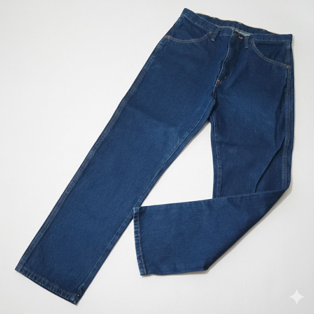 Rustler Rustler 34x32" Men's Pants Jeans Blue Cotton Denim 4 Pocket Size US 34 / EU 50 - 1 Thumbnail