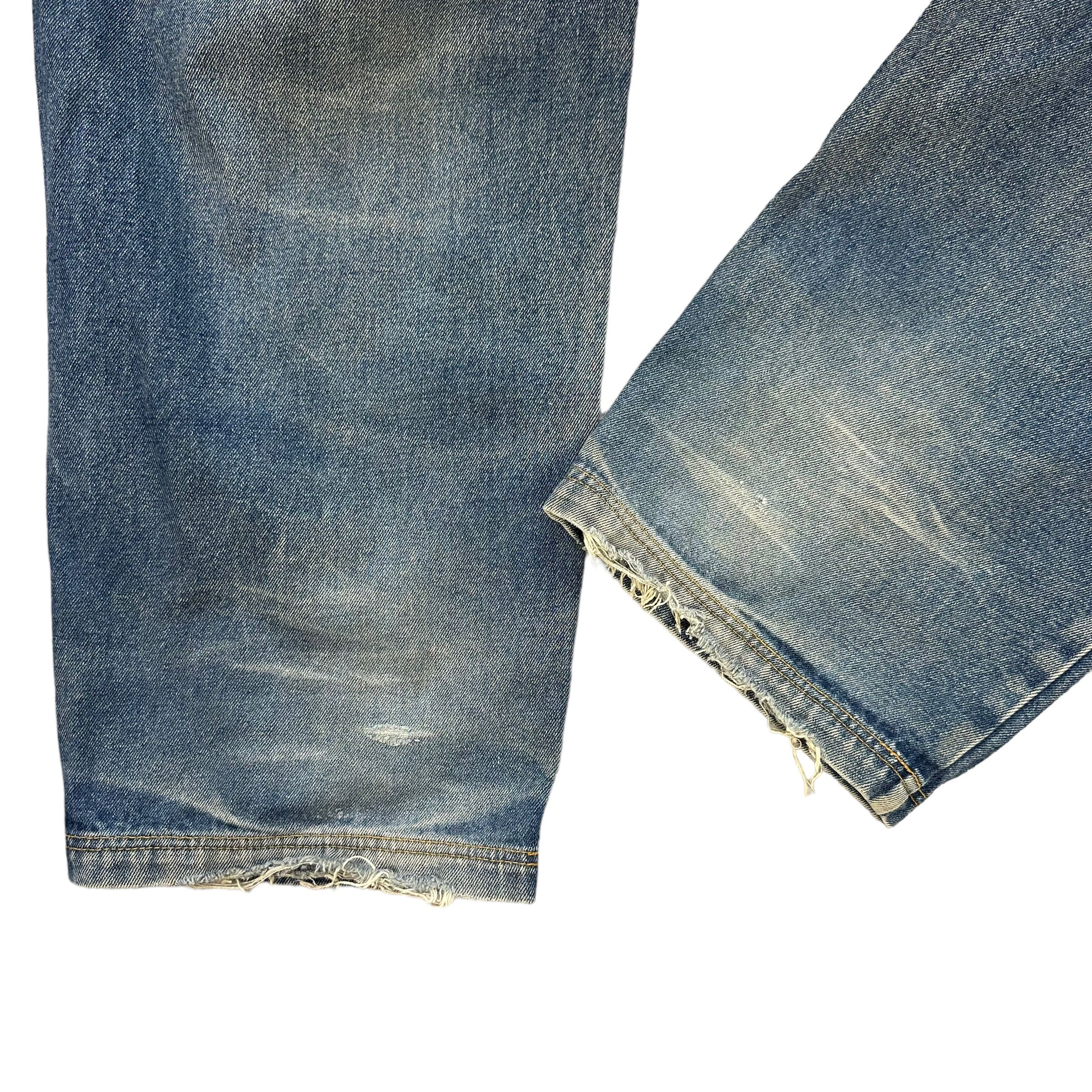 Japanese Brand KNOCKOUT SPORTSWEAR DENIM PANT #8102-203 Size US 35 - 16 Thumbnail
