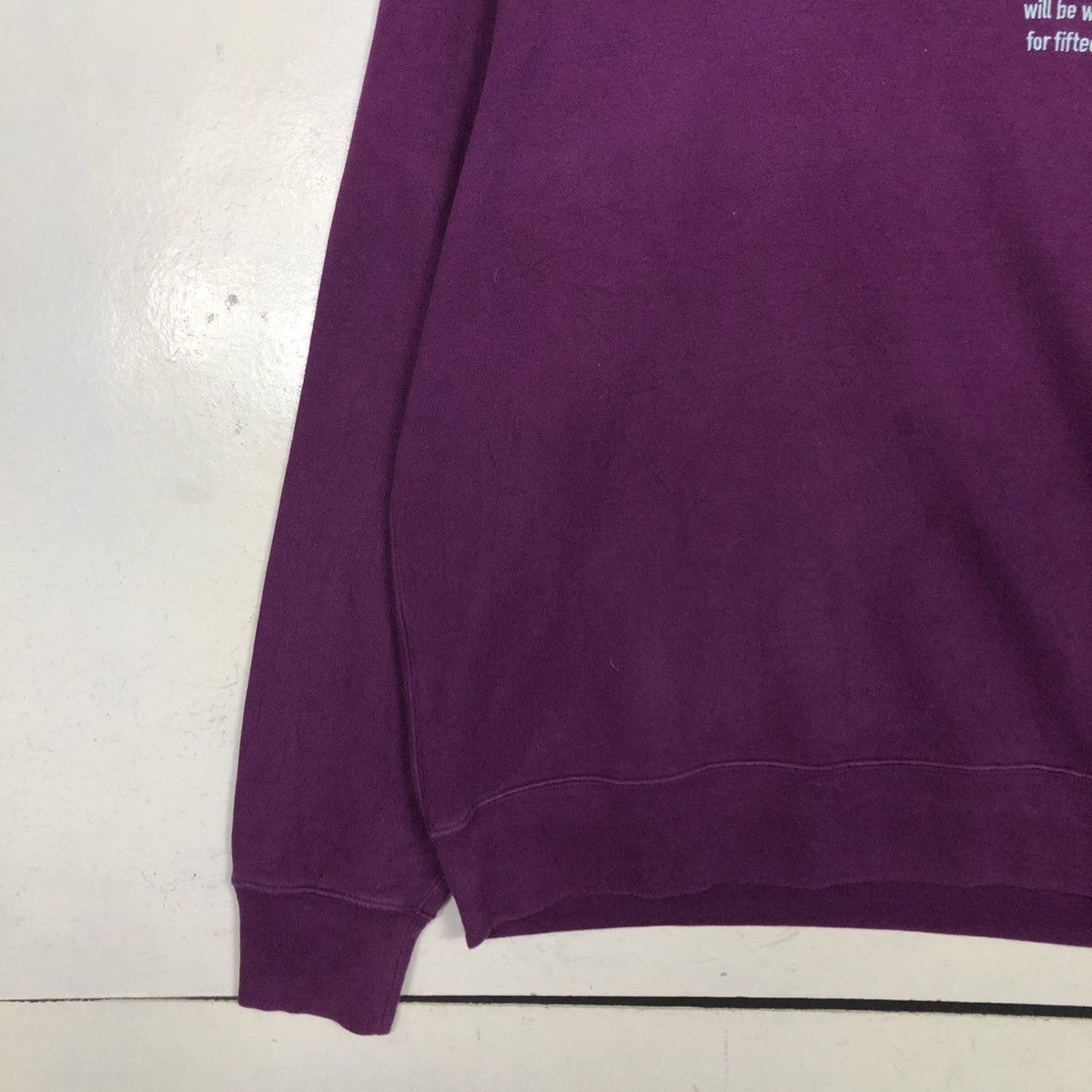 Andy Warhol 📌Vintage Sweatshirt Andy Warhol Big Logo Size US XL / EU 56 / 4 - 6 Thumbnail