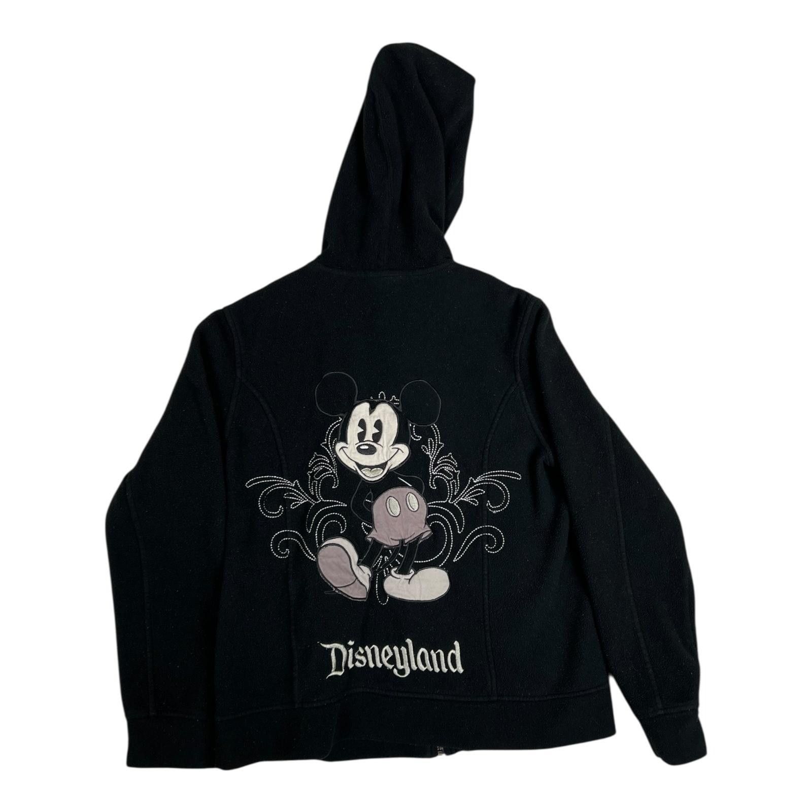 Disney Vintage Disneyland Mickey Mouse Disney Fleece Jacket Women's Size M / US 6-8 / IT 42-44 - 1 Thumbnail