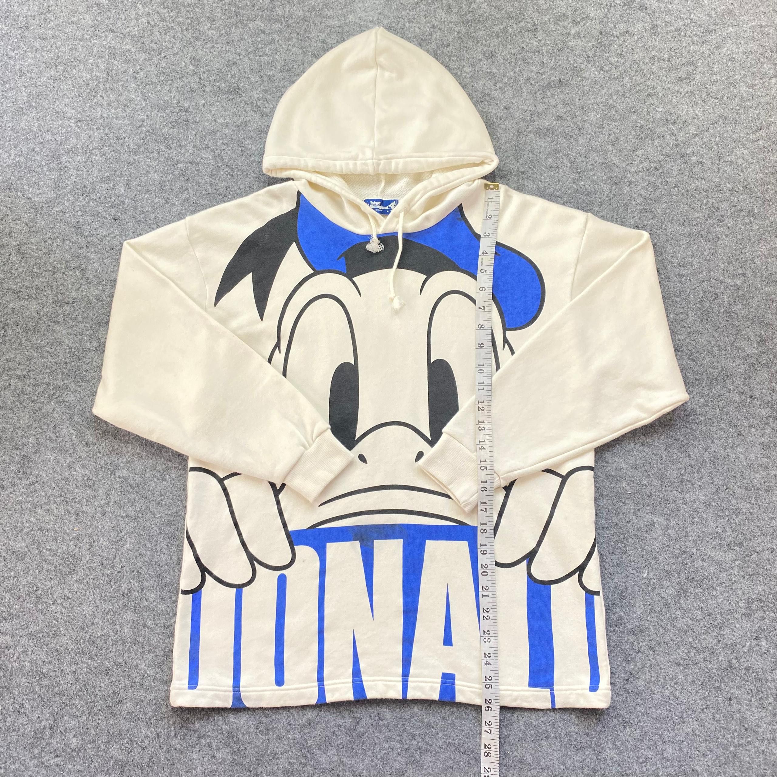Disney Vintage Disney Tokyo Donald Duck Hoodies Size US L / EU 52-54 / 3 - 3 Thumbnail