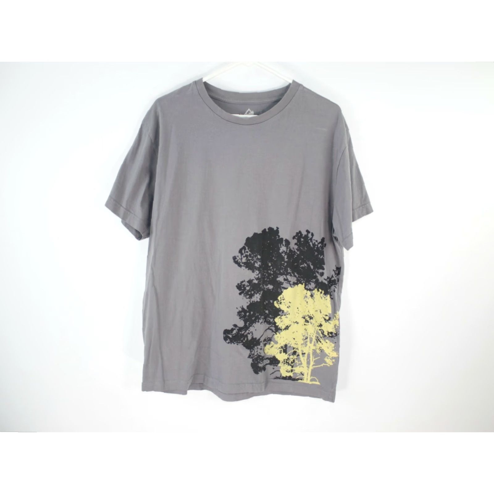 Vintage Ek Go Green Mens Short Sleeves Graphic Print Gray T Shirt XL Size US XL / EU 56 / 4 - 2 Thumbnail
