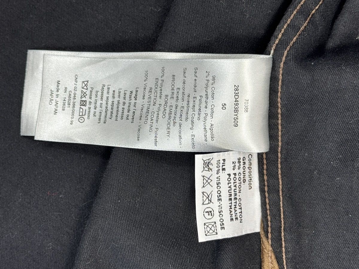 Dior LOGO EMBROIDERED VELVET JACKET Size US L / EU 52-54 / 3 - 8 Thumbnail