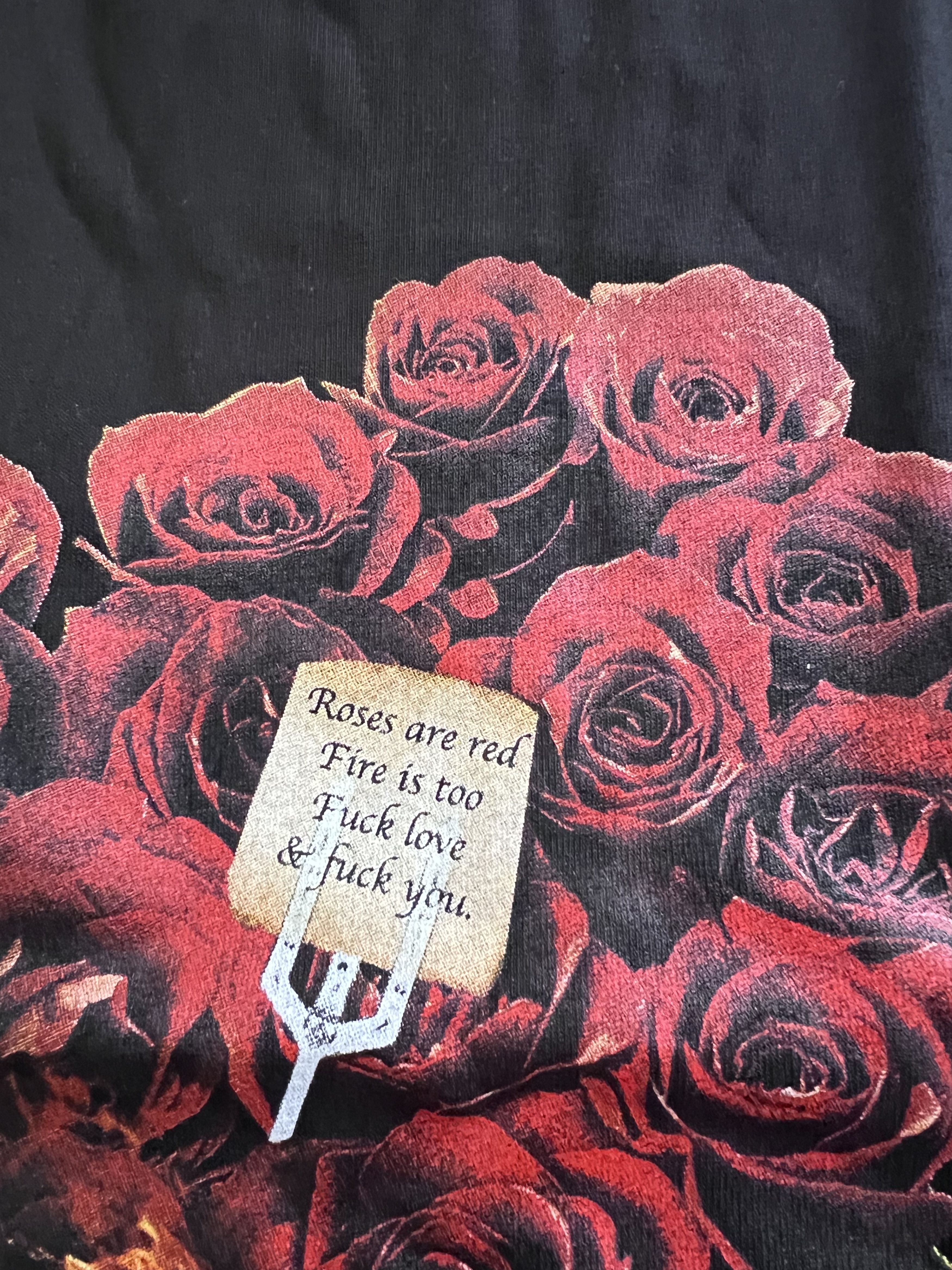 Gnarcotic Gnarcotic Flames Heart Valentines Tee Black Size Small Size US S / EU 44-46 / 1 - 4 Thumbnail