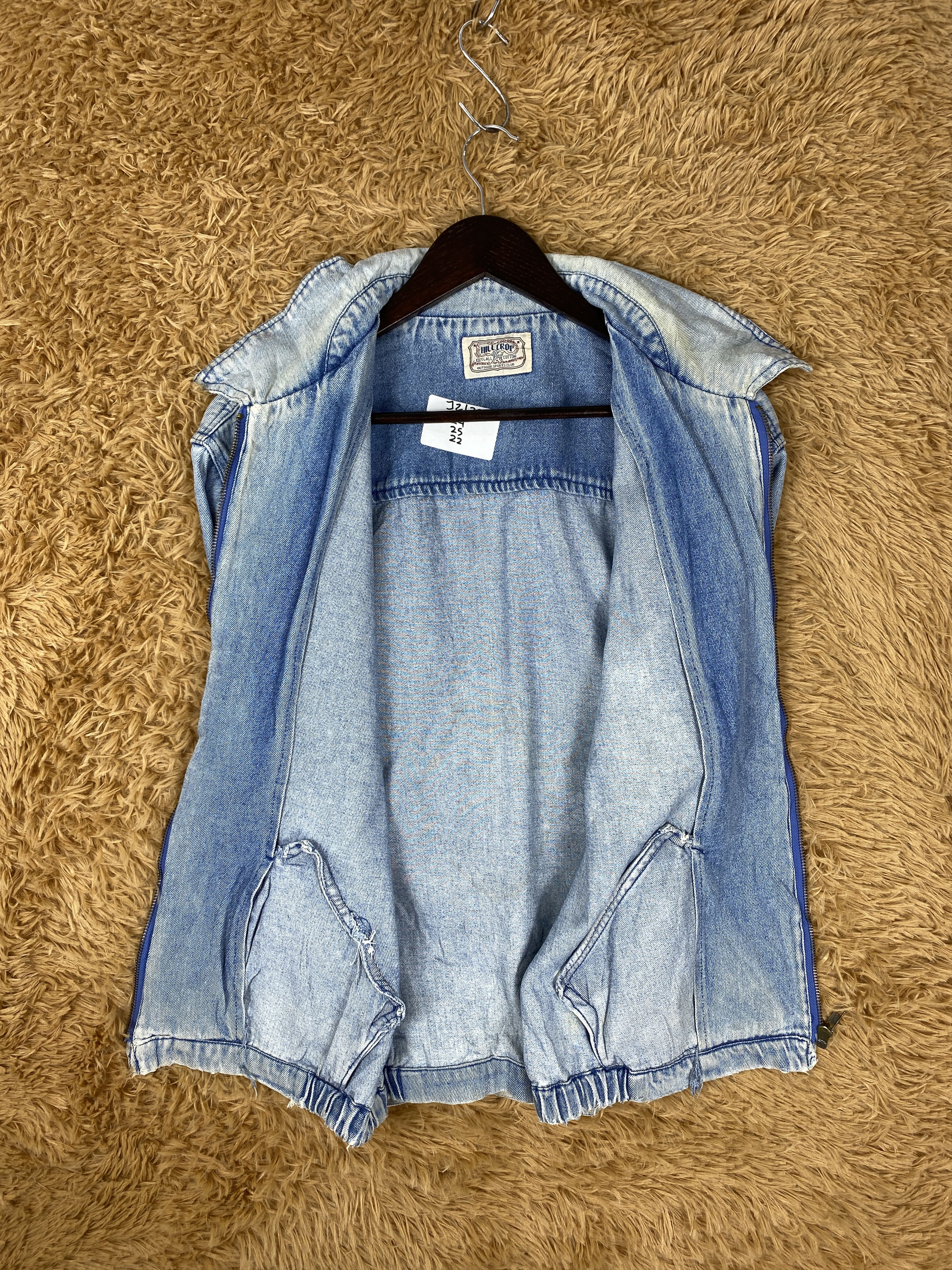 Japanese Brand Vintage Hill Crop Denim Jacket 90s Style J2139 Size US M / EU 48-50 / 2 - 9 Thumbnail