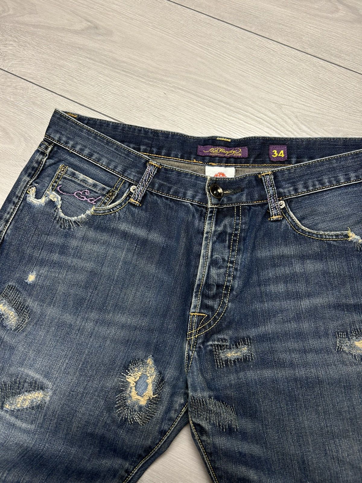 Ed Hardy Ed Hardy vintage denim jeans size 32 Size US 34 / EU 50 - 6 Thumbnail
