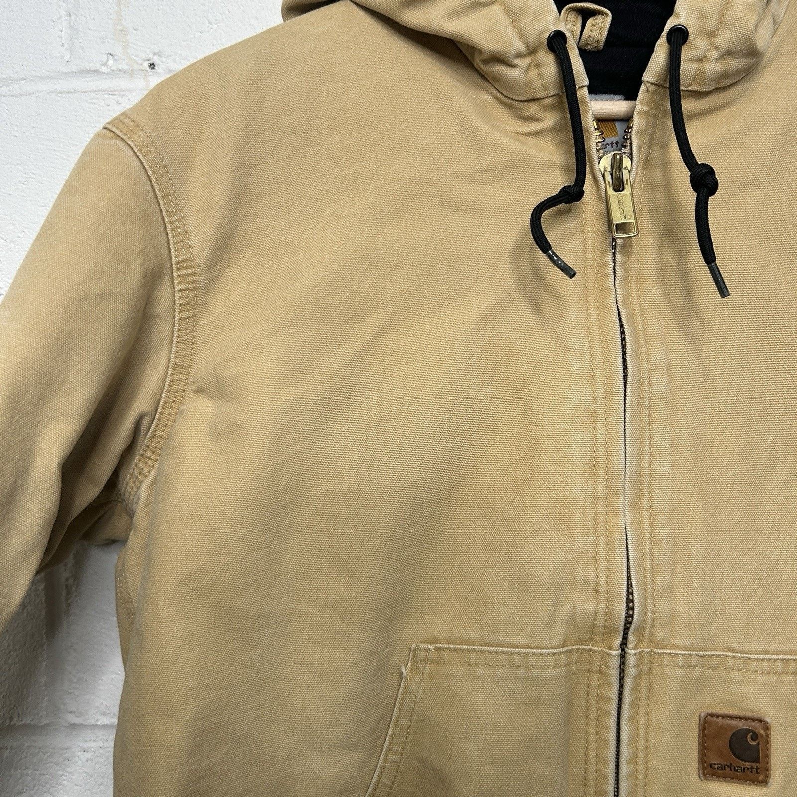Carhartt Vintage Carhartt Quilted Hooded Active Jacket “Wheat” J130 Size US S / EU 44-46 / 1 - 5 Thumbnail