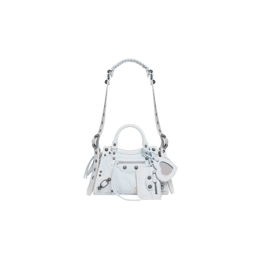 Balenciaga o1mt1gz0225 Size: OS / Neo Cagole Xs Handbag Denim Size ONE SIZE - 1 Thumbnail