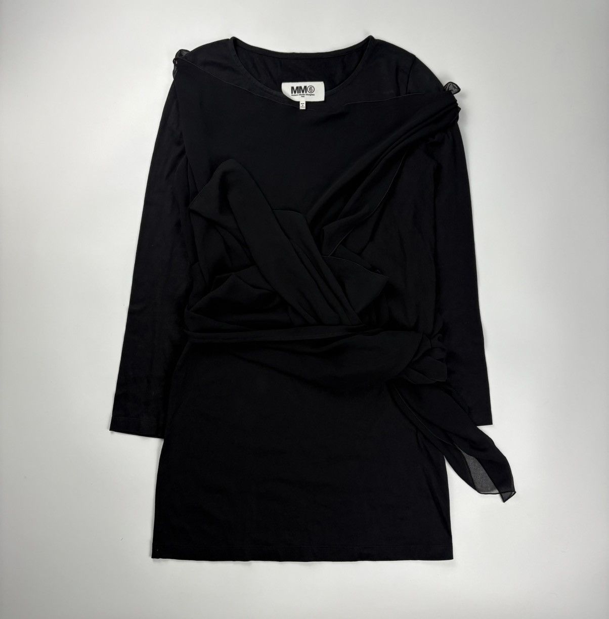 Maison Margiela Maison Margiela MM6 Drape Dress Size XS / US 0-2 / IT 36-38 - 1 Thumbnail