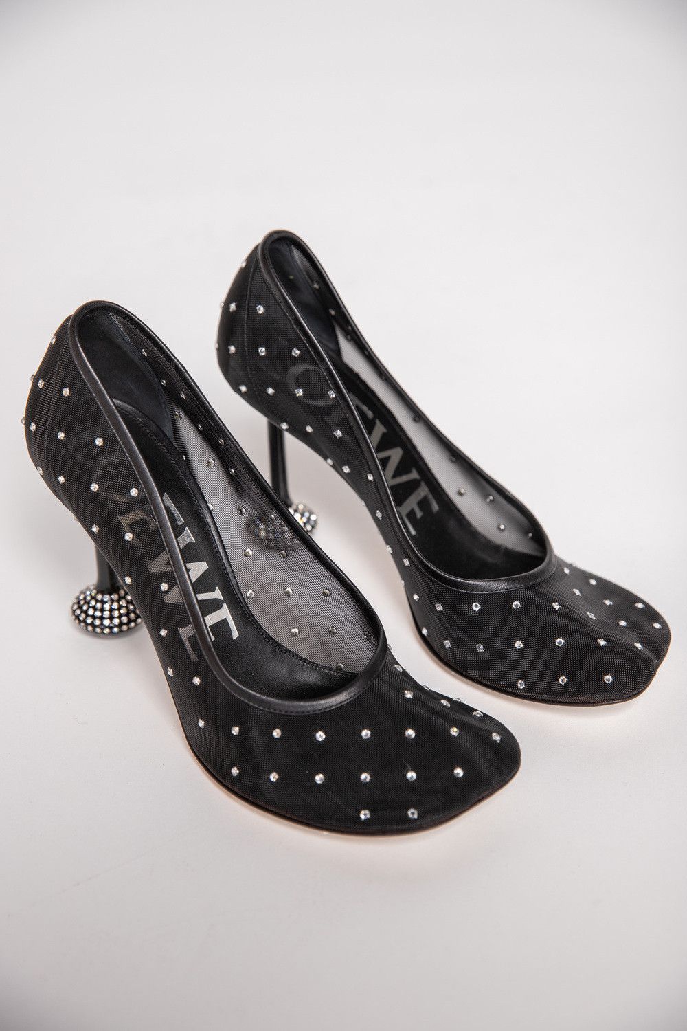 image of Loewe Black Toy Pumps Shoes, Women's (Size 7)