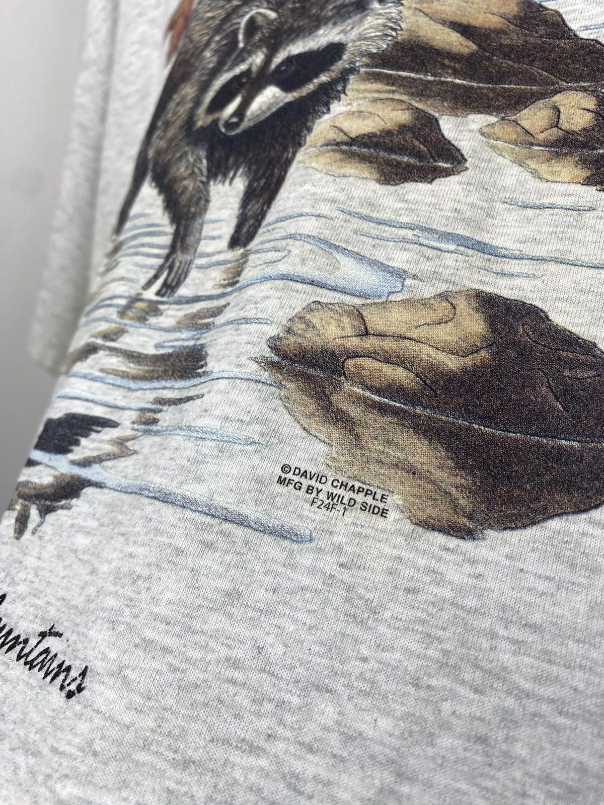 Habitat × Vintage Vintage 90s Vintage Habitat Great Smoky Mountains t shirt Size US XL / EU 56 / 4 - 4 Thumbnail