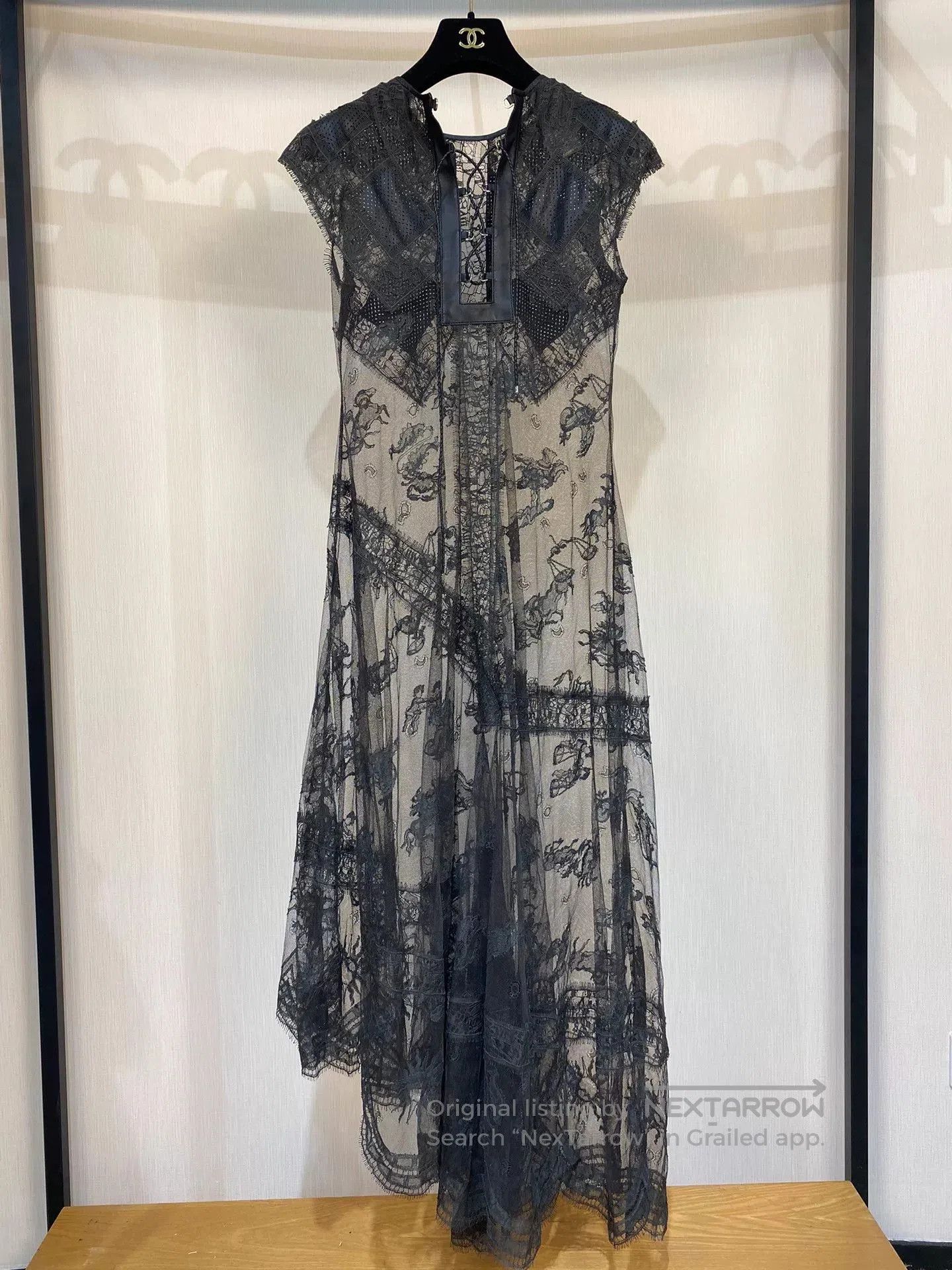 Hermes Hermes 2023 Lace Three-Piece Dress. Size US 36 / EU 52 - 3 Thumbnail