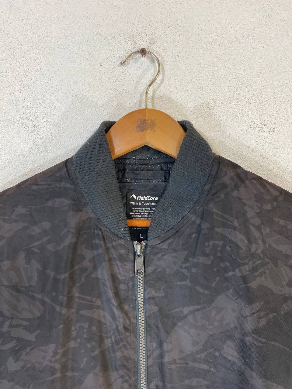 Japanese Brand fieldcore japanese brand camo bomber jacket heat assist Size US L / EU 52-54 / 3 - 2 Thumbnail